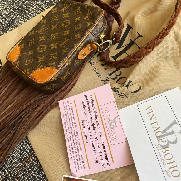 Vintage Boho LV bag - Picture 4 of 4